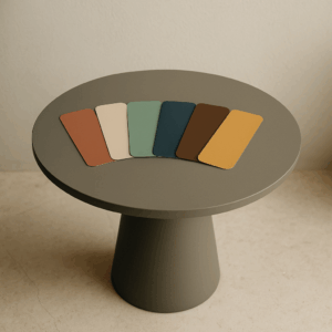 6 couleurs peintures